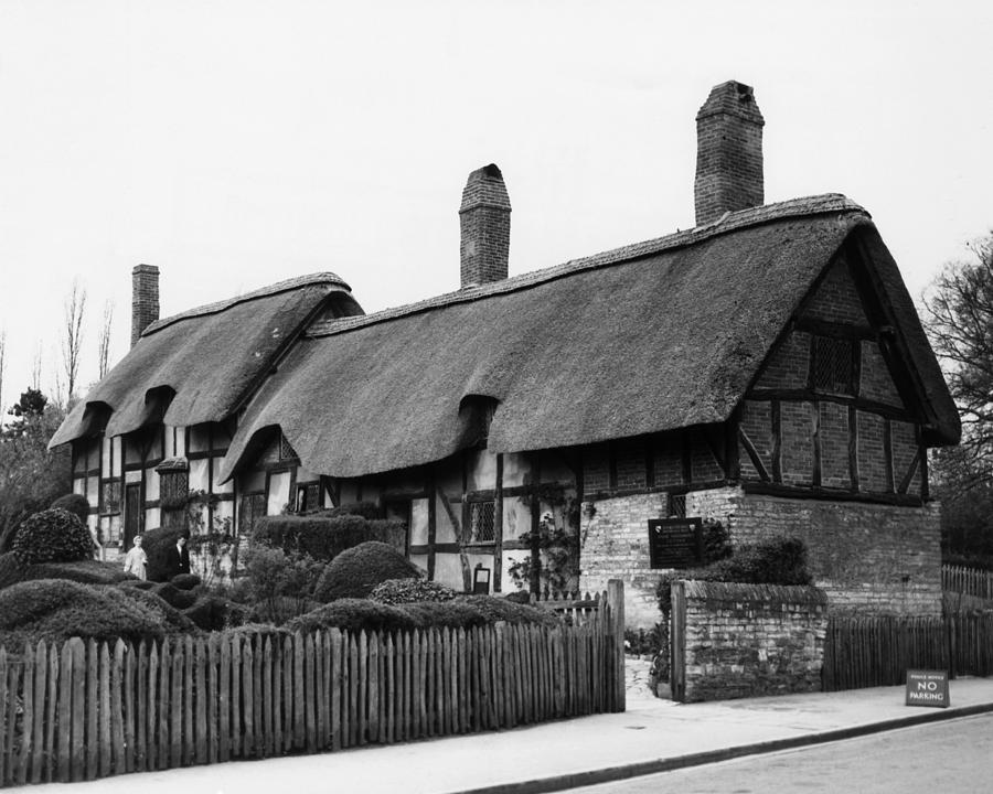 1950s Photograph - William Shakespeare. Cottage Where by Everett