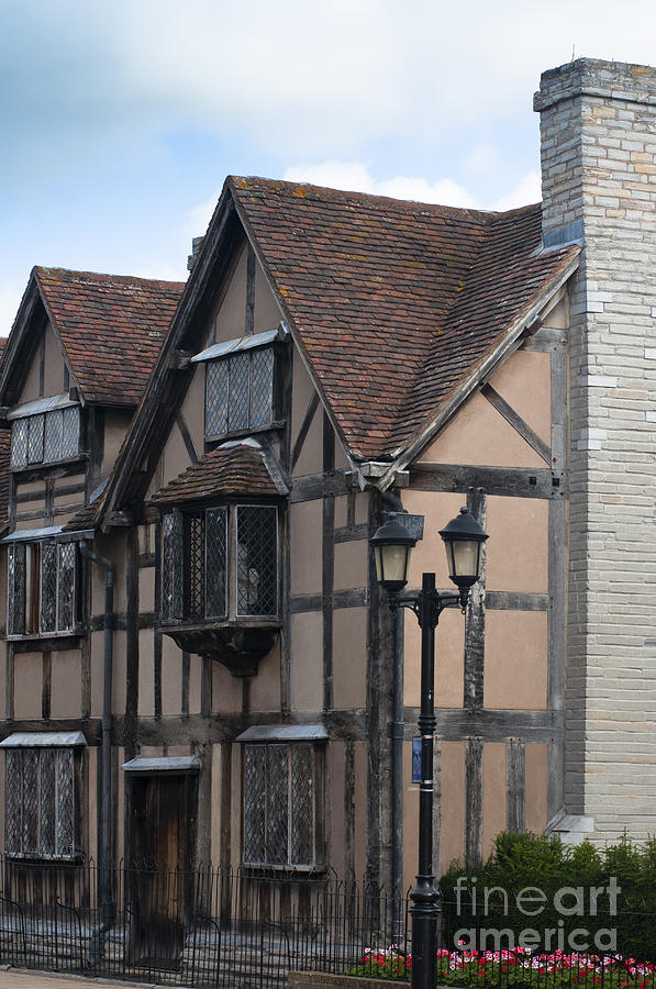 William Shakespeare's birthplace Photograph by Andrew Michael - Pixels