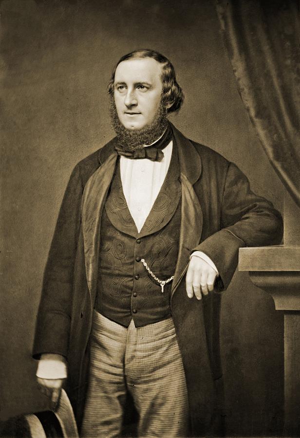 William Vincent Wallace 1812-1865 Photograph by Everett William Vincent Wallace 1812-1865 Photograph by Everett