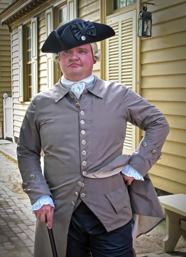 Williamsburg Colonist Photograph by Dave Mills