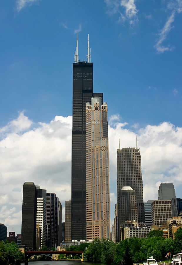 Willis Tower Aka Sears Tower by Adam Romanowicz