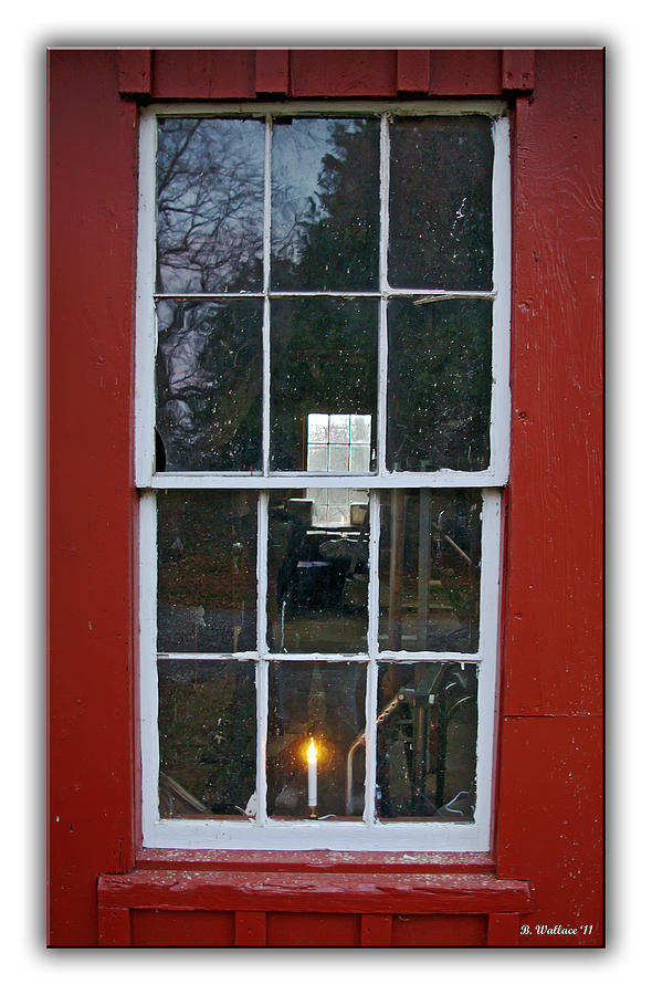 Williston Mill Window Photograph by Brian Wallace
