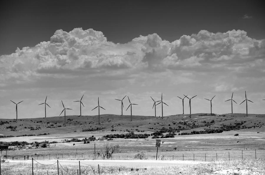 Wind Farm II Photograph by Ricky Barnard