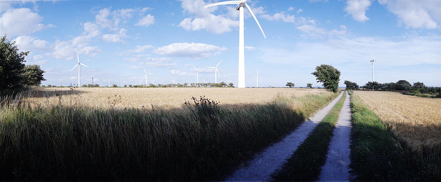 Wind Farm - Skaane Photograph by Jan W Faul