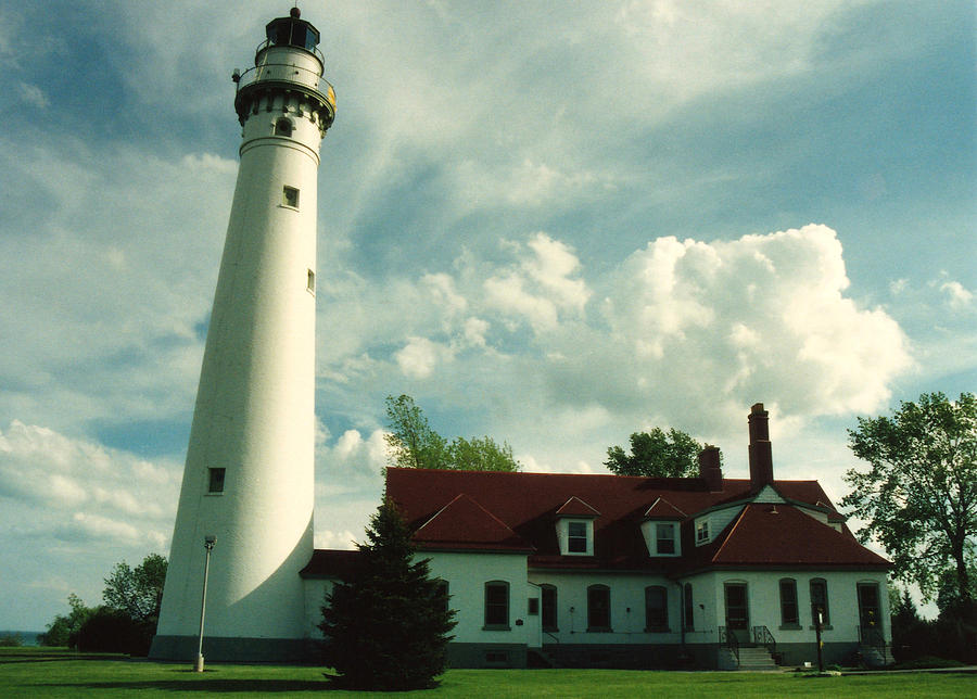 Wind Point Lighthouse Photograph by Janice Adomeit