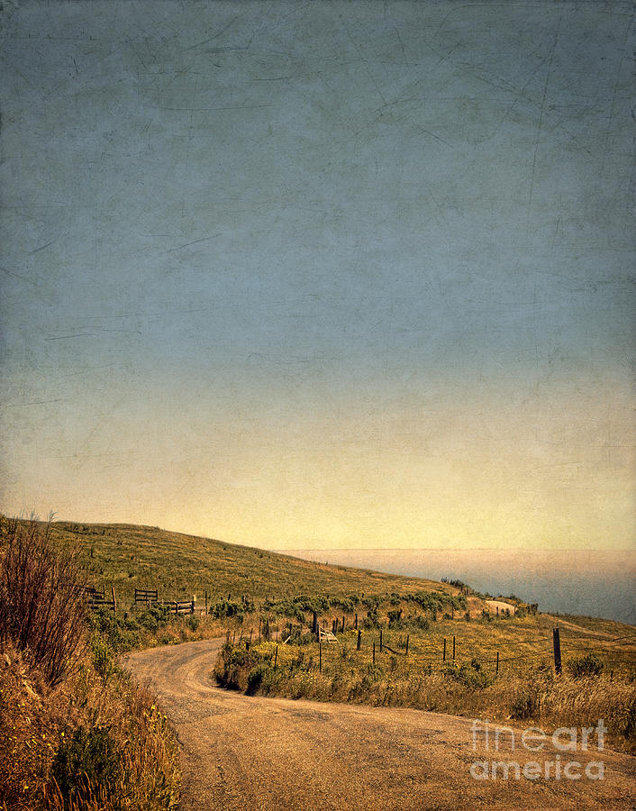 Nature Photograph - Winding Road to the Sea by Jill Battaglia