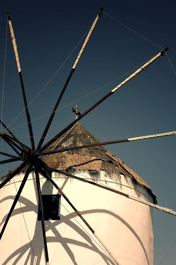 windmill Greece Photograph by Joana Kruse