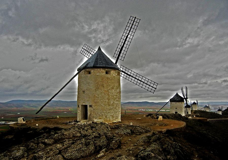 Windmills - Consuegra Photograph by Juergen Weiss