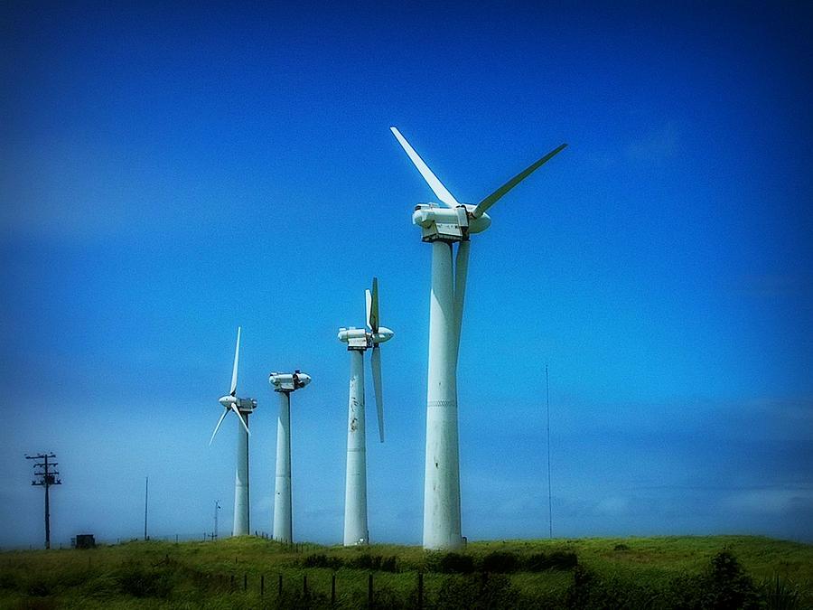 Windmills At South Point Photograph by Lori Seaman