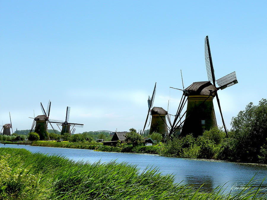 Windmills Photograph by Diana Haronis
