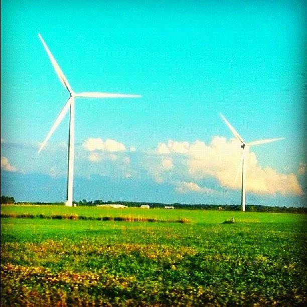 Summer Photograph - Windmills Of Melancthon by Tyler Dillman