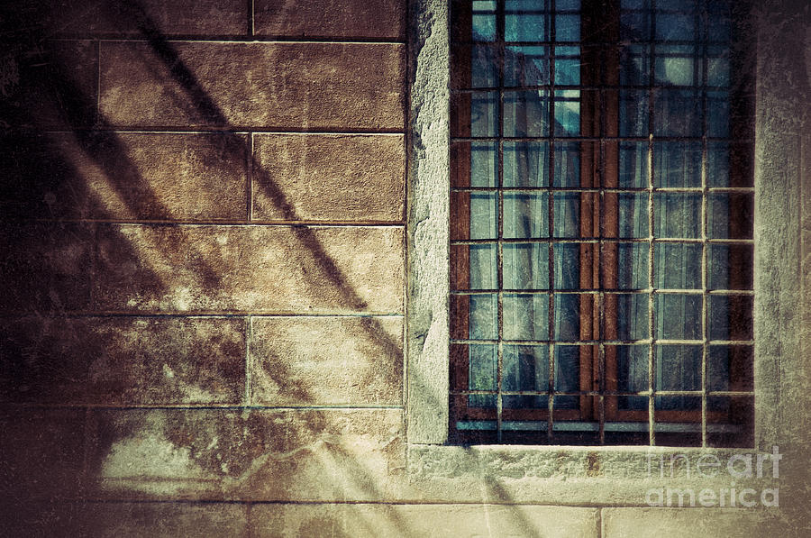 Window and long shadows Photograph by Silvia Ganora