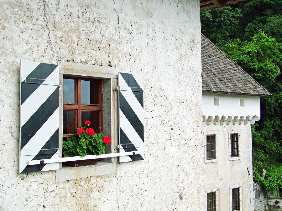 Window Ledge Predjama Castle Predjama Slovenia Photograph by Joseph Hendrix