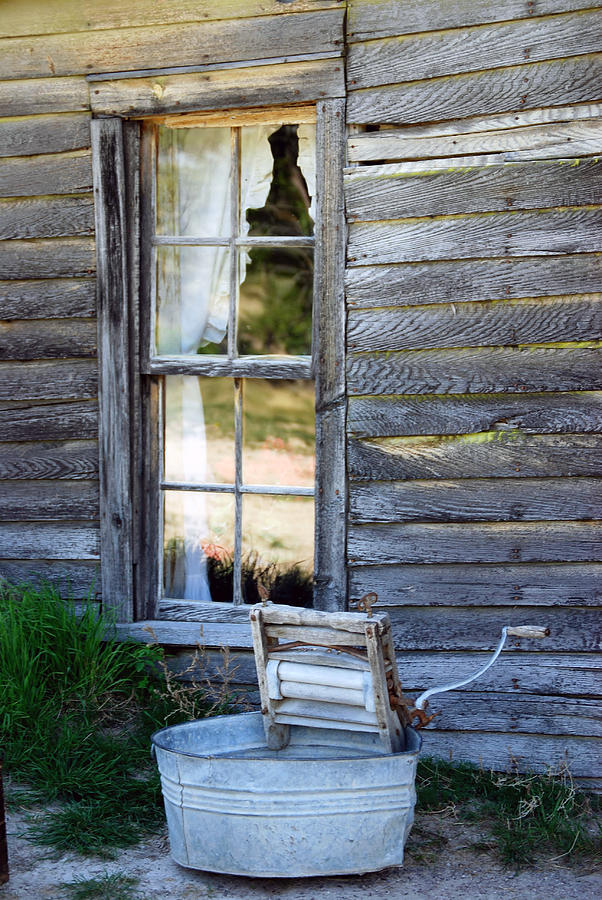 Window On Prairie Life Photograph By Judy Hall Folde