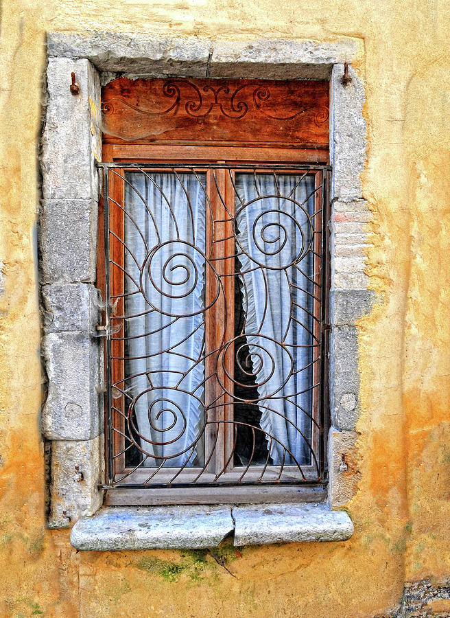 Window Provence France Photograph by Dave Mills