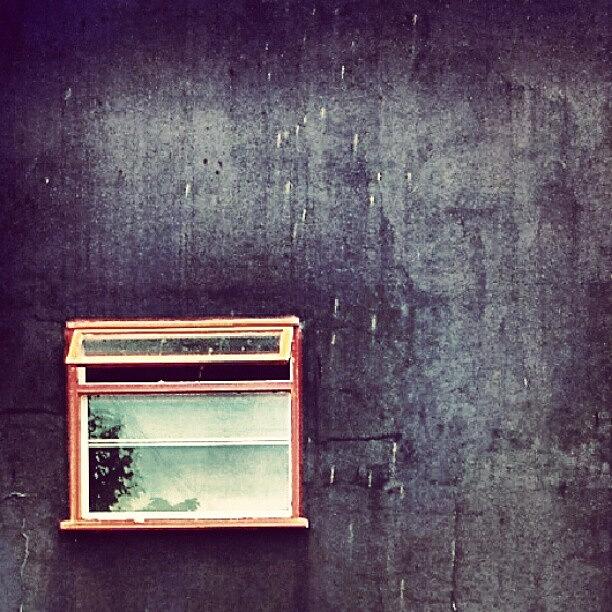 Building Photograph - Window #wall #black #window #red #glass by Invisible Man