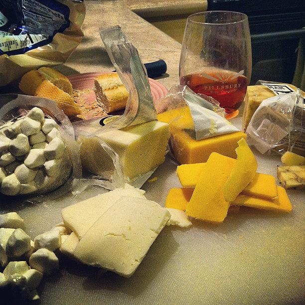 Wine & Cheese Party With Good Friends! Photograph by Isaac Kiehl
