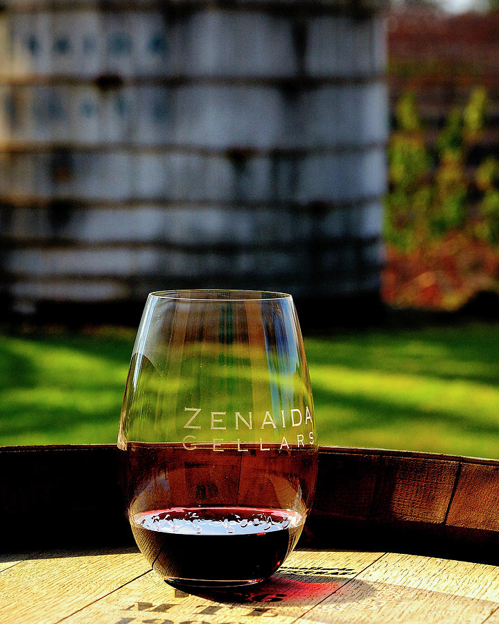 Wine And Winery Photograph