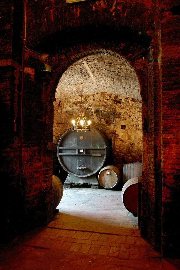 Wine Cellar Photograph by John Galbo