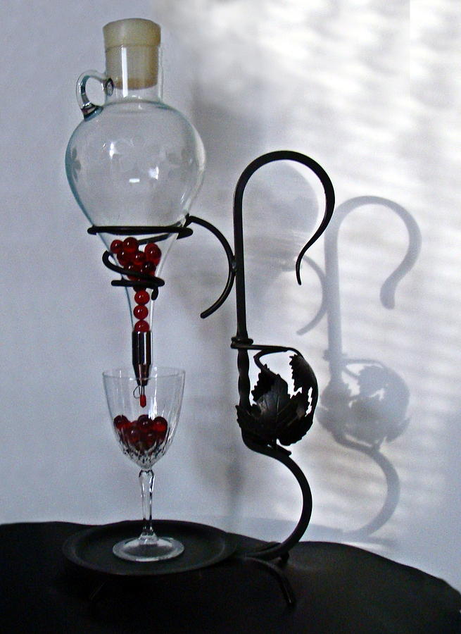 Wine Decanter Photograph by Nick Kloepping