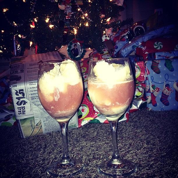 Wine Floats....heaven In A Glass Photograph by Stephanie Brown