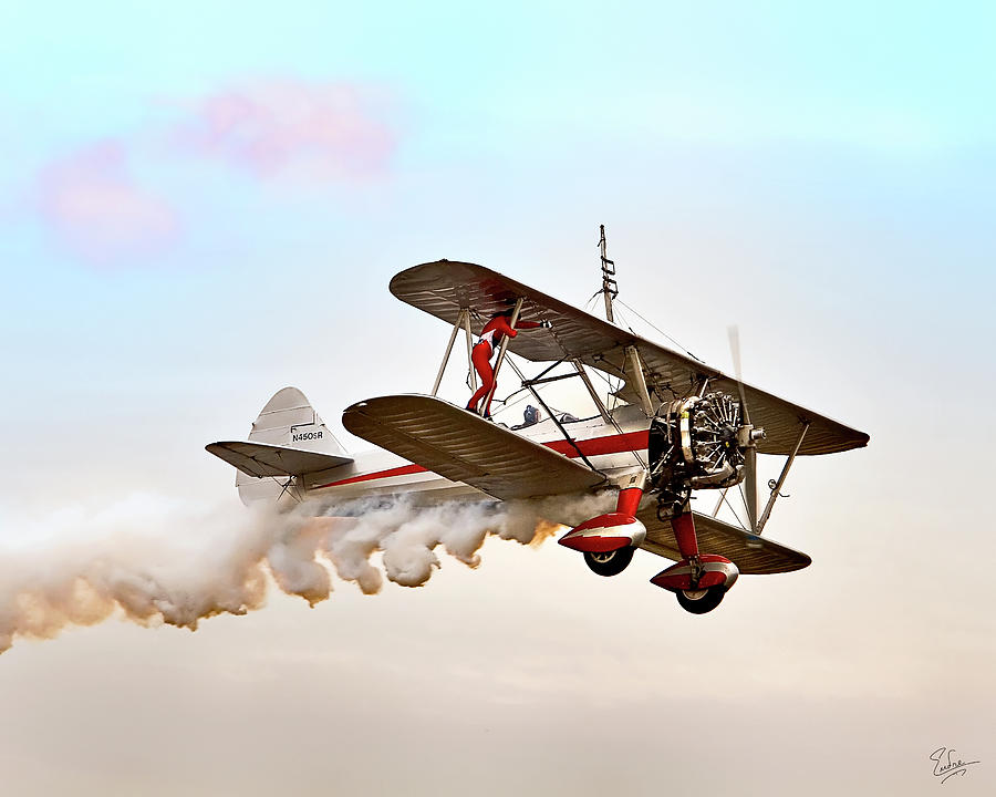 Wing Walker Two Photograph by Endre Balogh