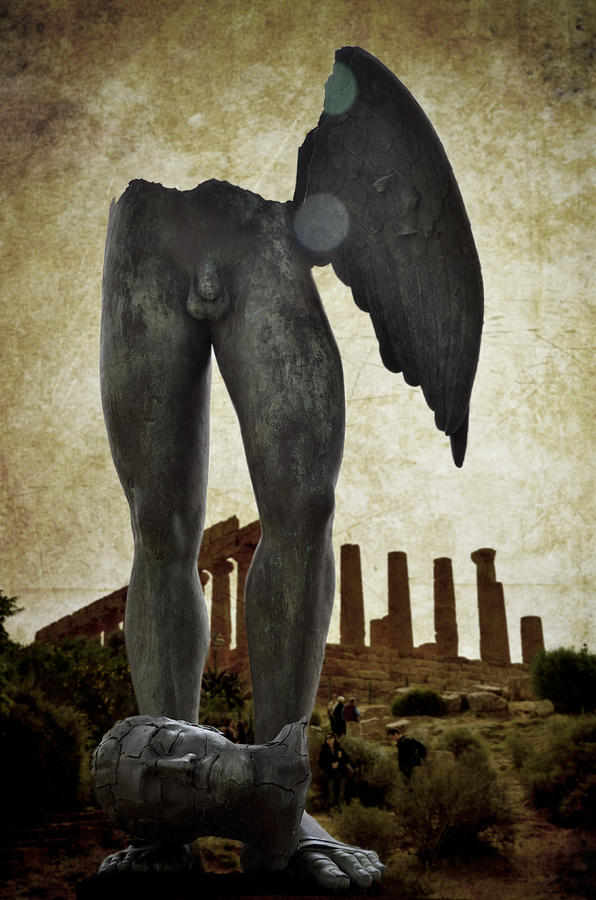 Winged legs at Temple of Juno Photograph by RicardMN Photography