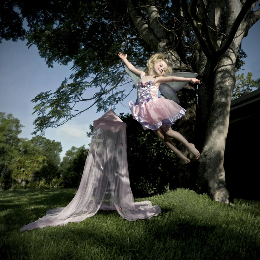 Fairy Photograph - Wings by Glennis Siverson