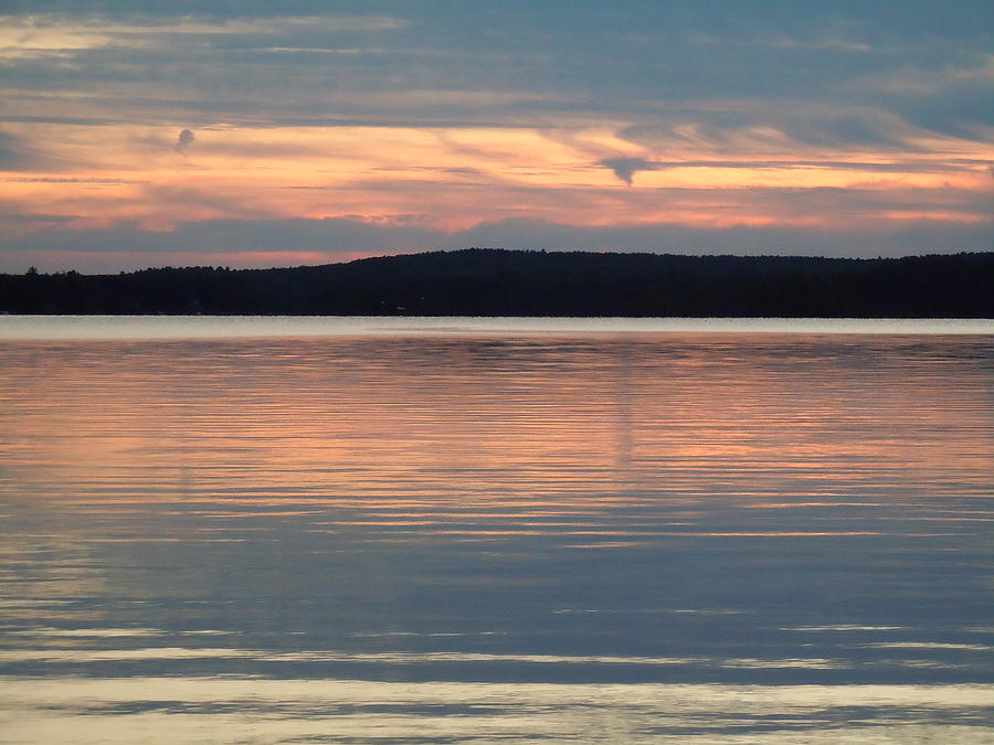 Winnipesaukee Sunset Two Photograph by Nancy Griswold