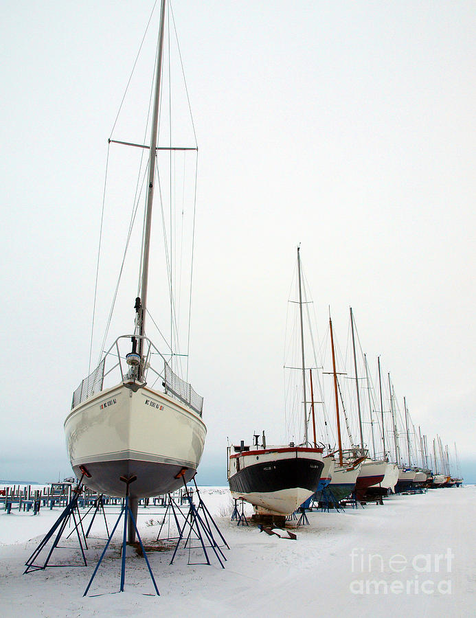 Winter Berth Photograph by Terry Doyle