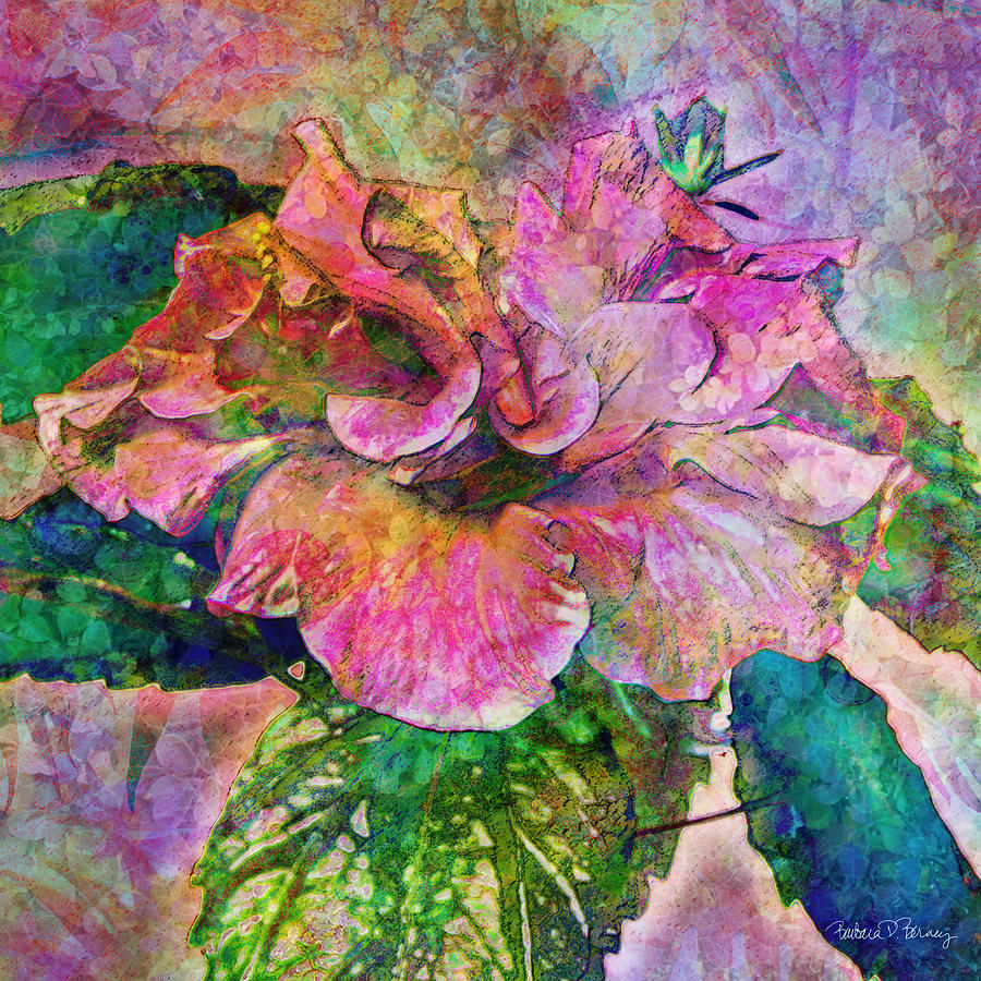 Winter Bloom Digital Art by Barbara Berney