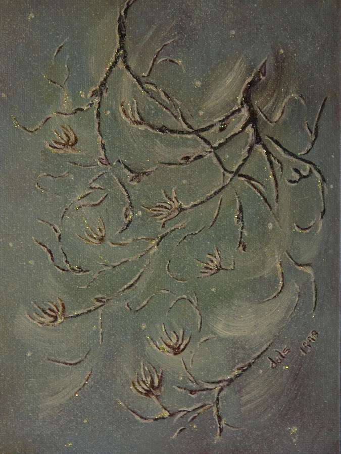 Winter Branch Painting by Douglas Ann Slusher