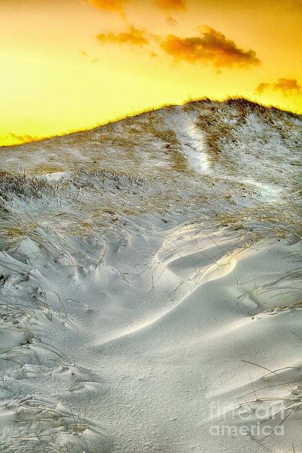 Winter Photograph - Winter Cape Cod Sunset by Matt Suess