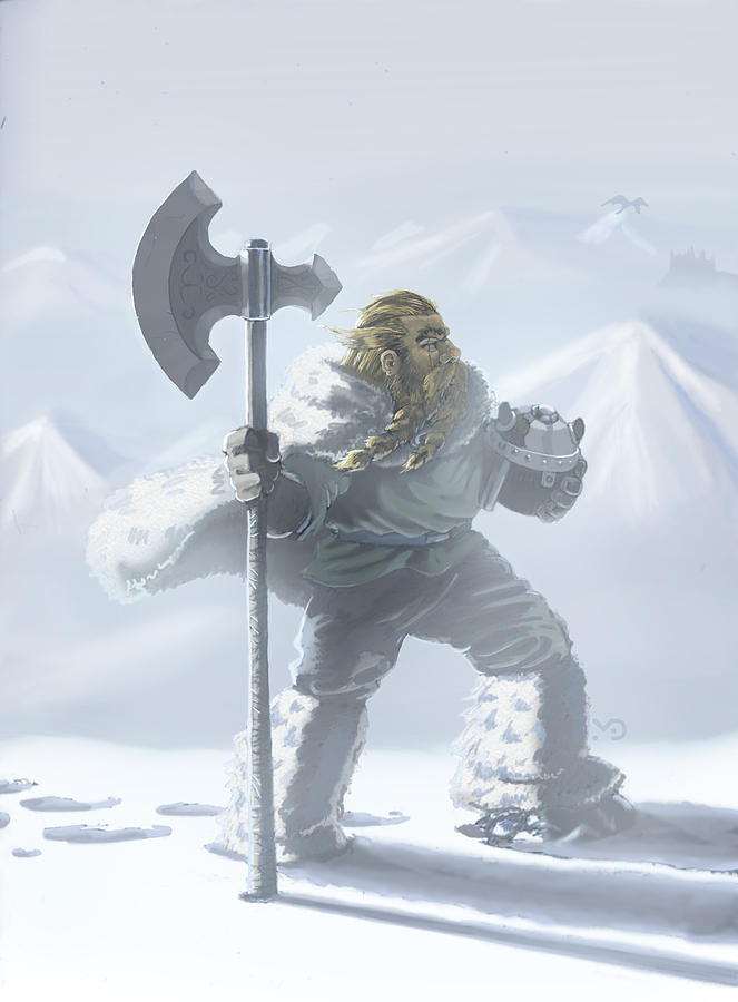 Winter Dwarf Digital Art by Miguel De Angel - Fine Art America