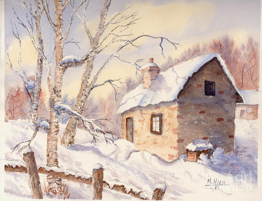 Winter Escape Painting