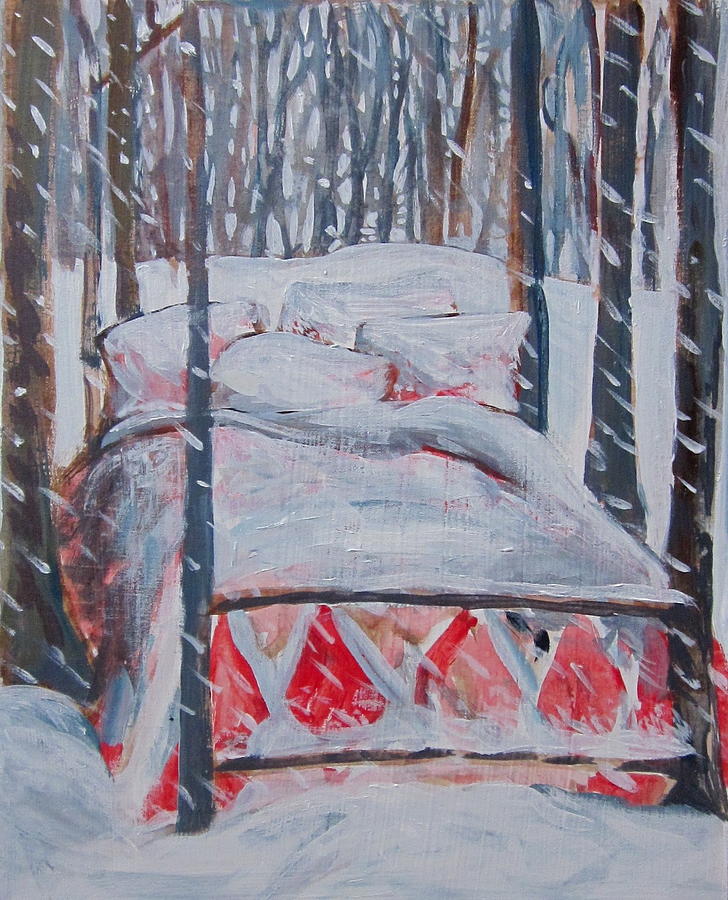 Winter Hybernation Painting by Tilly Strauss