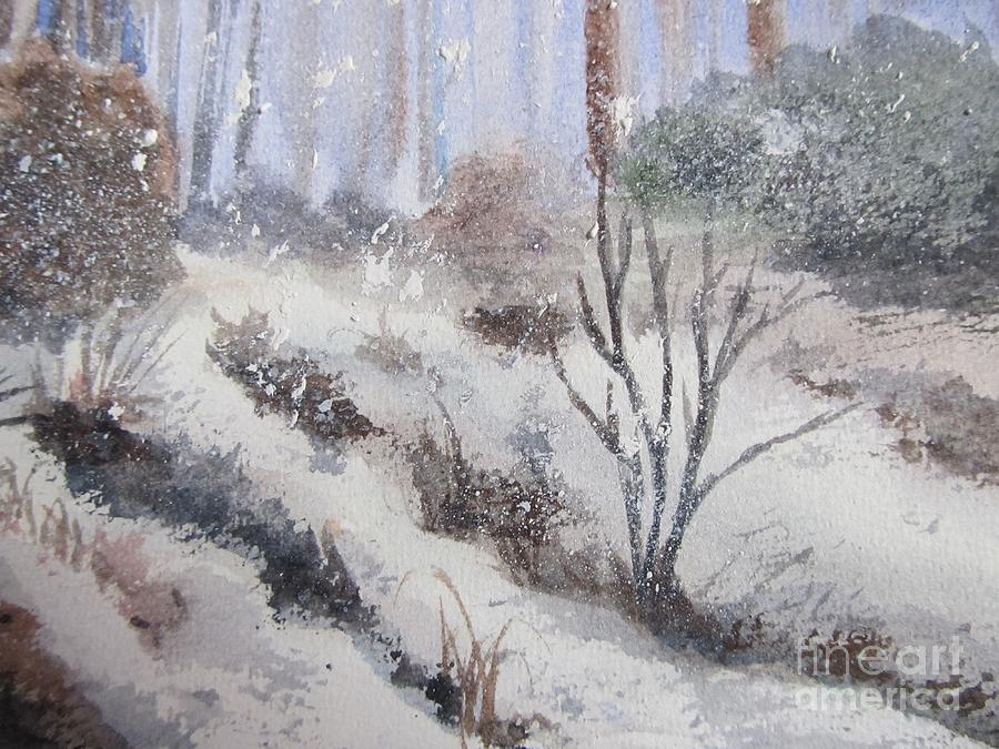 Winter Moods Painting by Trilby Cole
