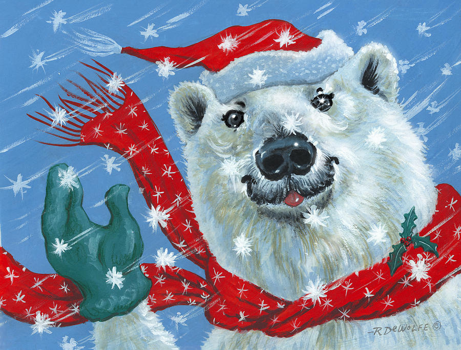 Winter Really is a Blast Painting by Richard De Wolfe