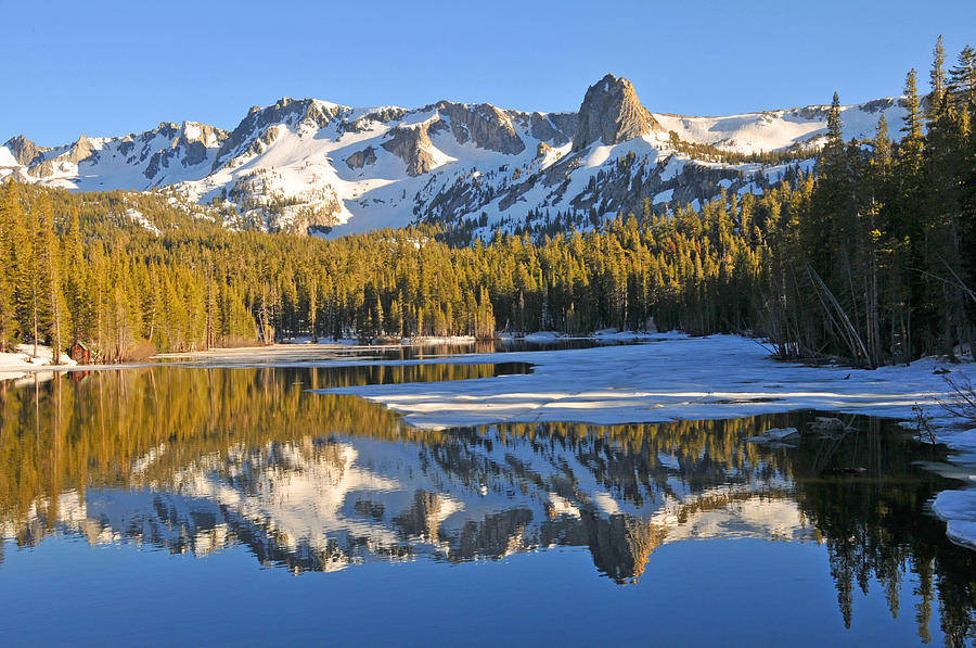 Lakes Photograph - Winter Reflections by Lynn Bauer