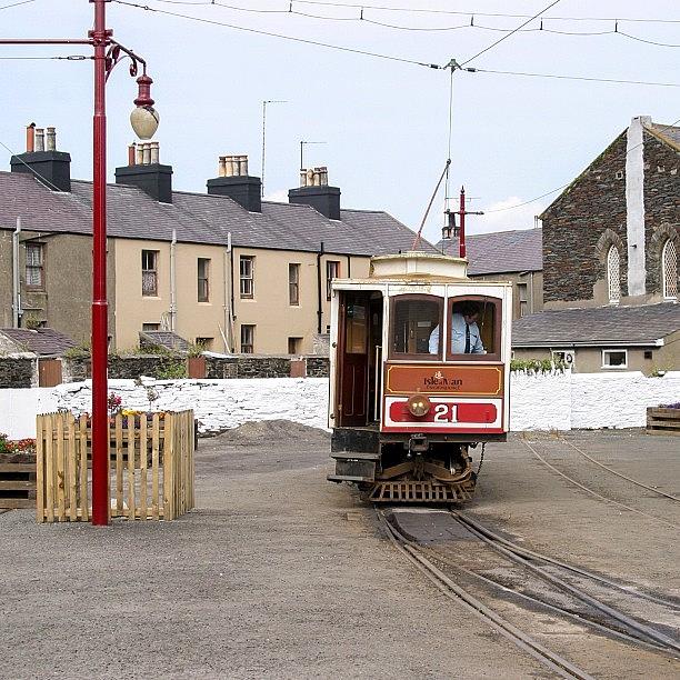 Winter Photograph - Winter Saloon 21 At Ramsey Iom #tram by Dave Lee