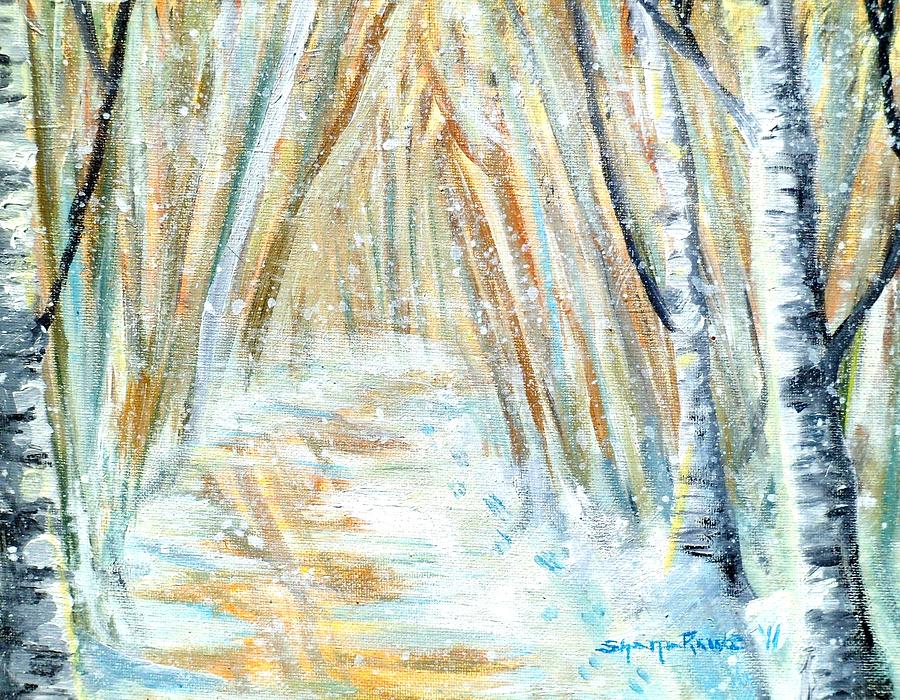 Winter Painting by Shana Rowe Jackson