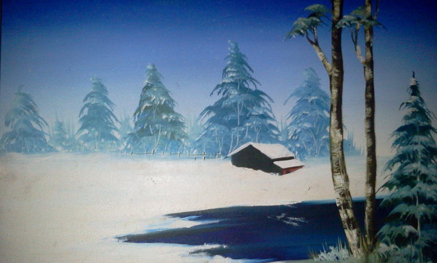 Nature Painting - Winter Special by Beena  Antony