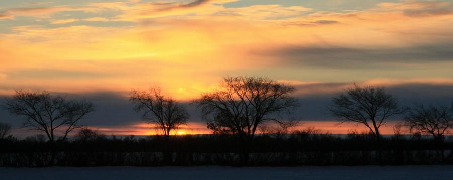Winter Sunrise Photograph by Ellery Russell