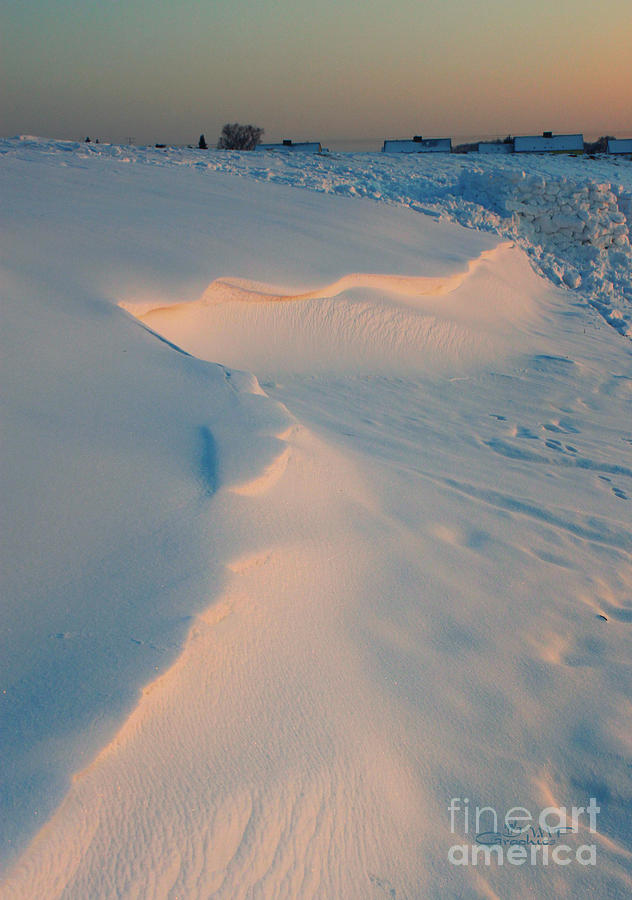 Winter Photograph - Winter Sunset by Jutta Maria Pusl