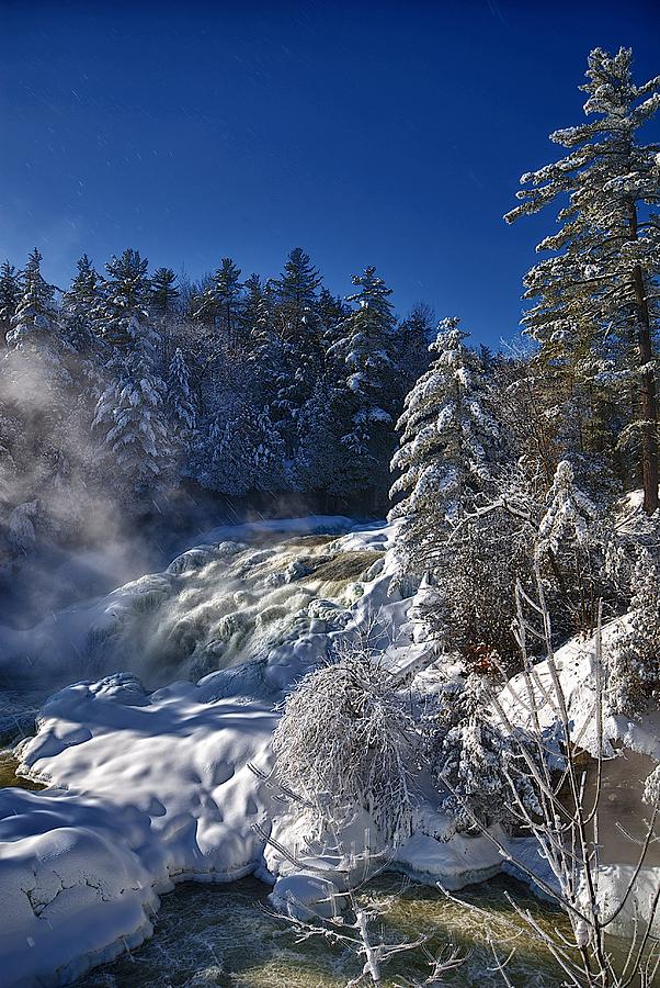 Winter Waterfalls Photograph by Prince Andre Faubert