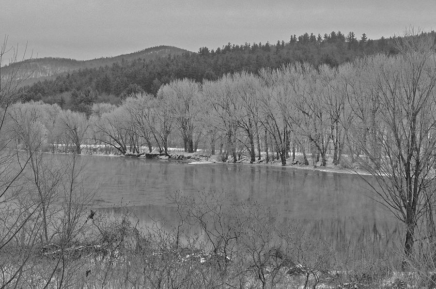 Wintry River Scene 3 Photograph by George Ramos