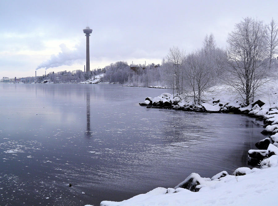Wintry Tampere Photograph by Sami Tiainen