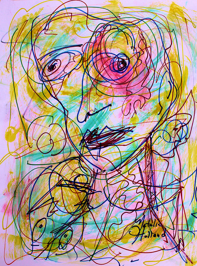 Wired For Joy Drawing by Natalie Holland