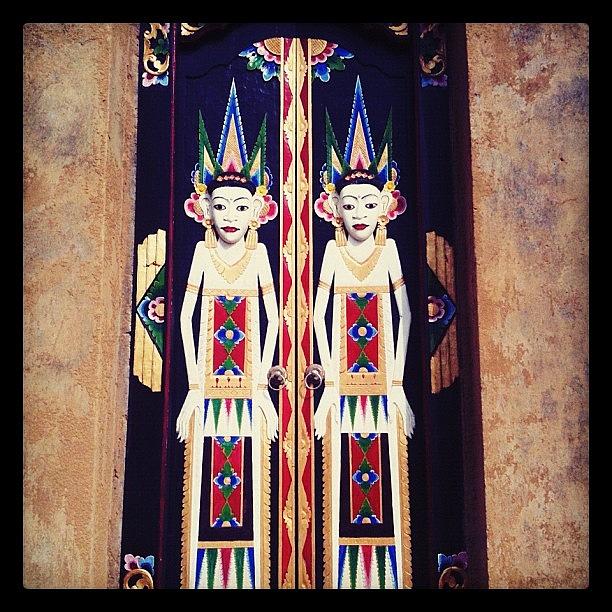 Bali Photograph - Wish The Door To My Place Was Decorated by Jayme Rutherford