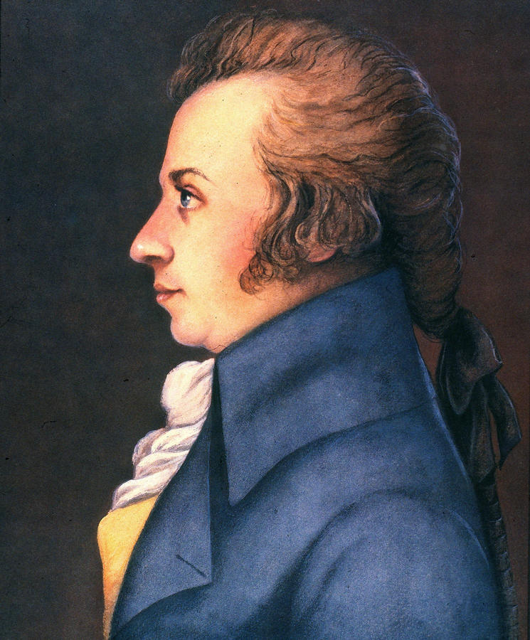 Wolfgang Amadeus Mozart Photograph by Granger